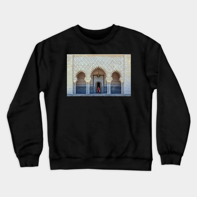 Mohammed V Mausoleum, Rabat Crewneck Sweatshirt by bulljup